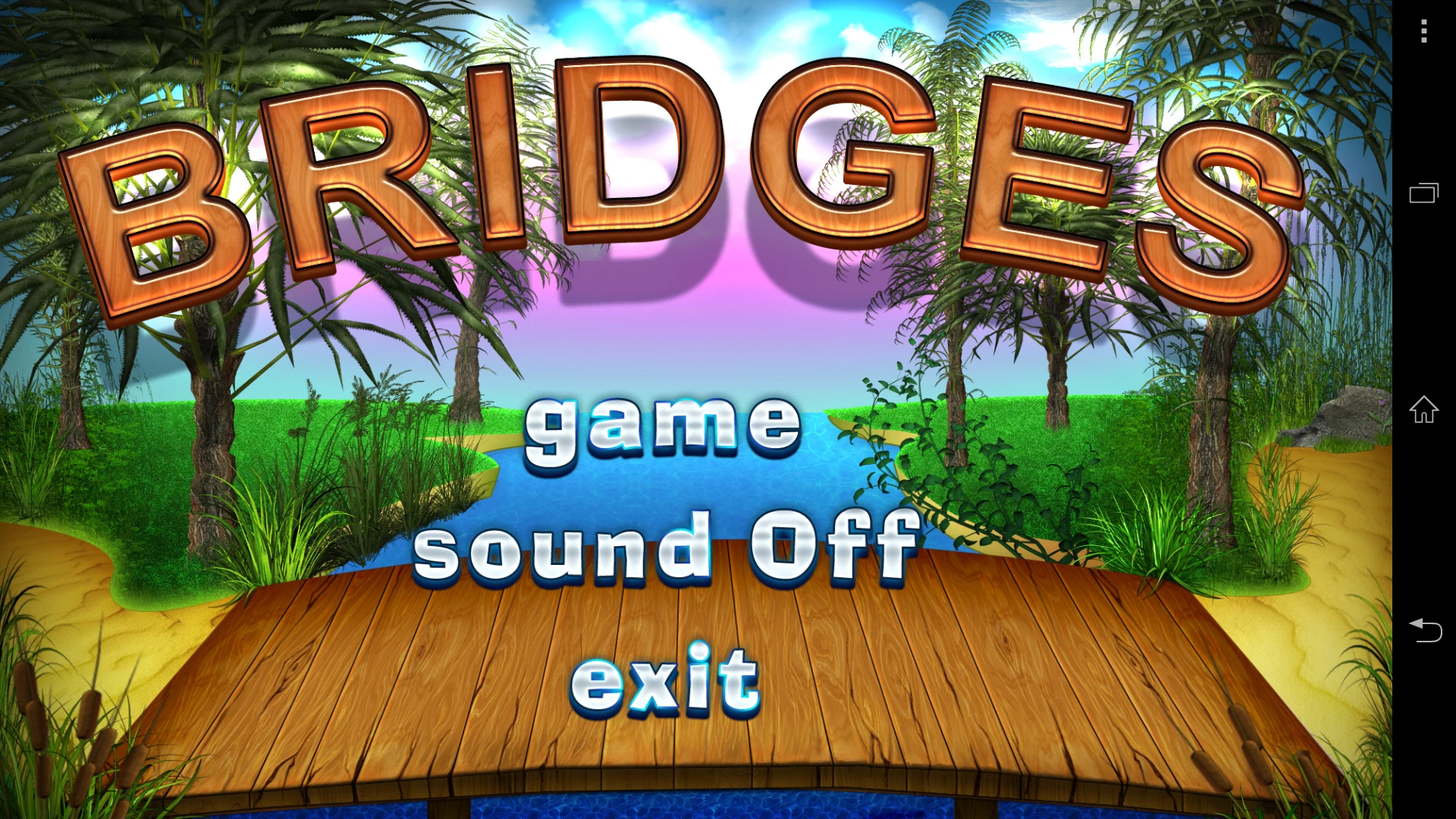 Bridges: Hashiwokakero puzzle screenshot